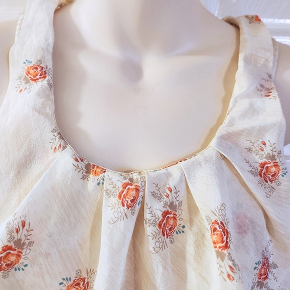 I Love H81 Los Angeles 100% Silk Tank Blouse - Picture 3 of 6